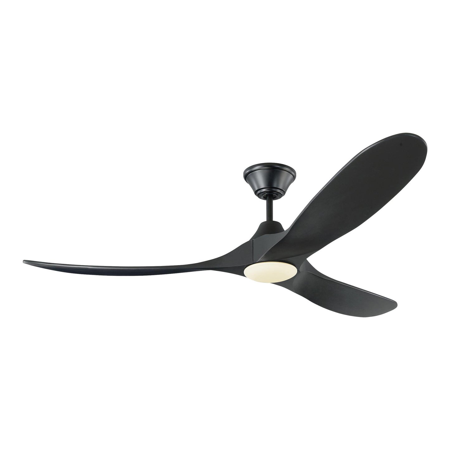 Maverick II Ceiling Fan in Matte Black (60-Inch).