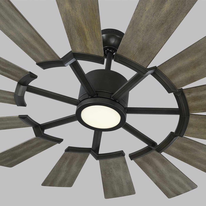 Prairie LED Ceiling Fan in Detail.