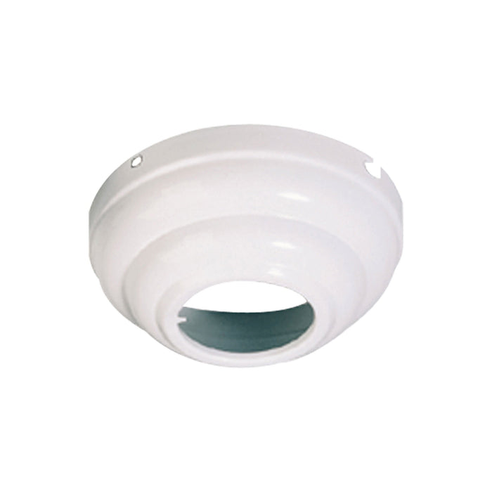 Slope Ceiling Adapter in White.