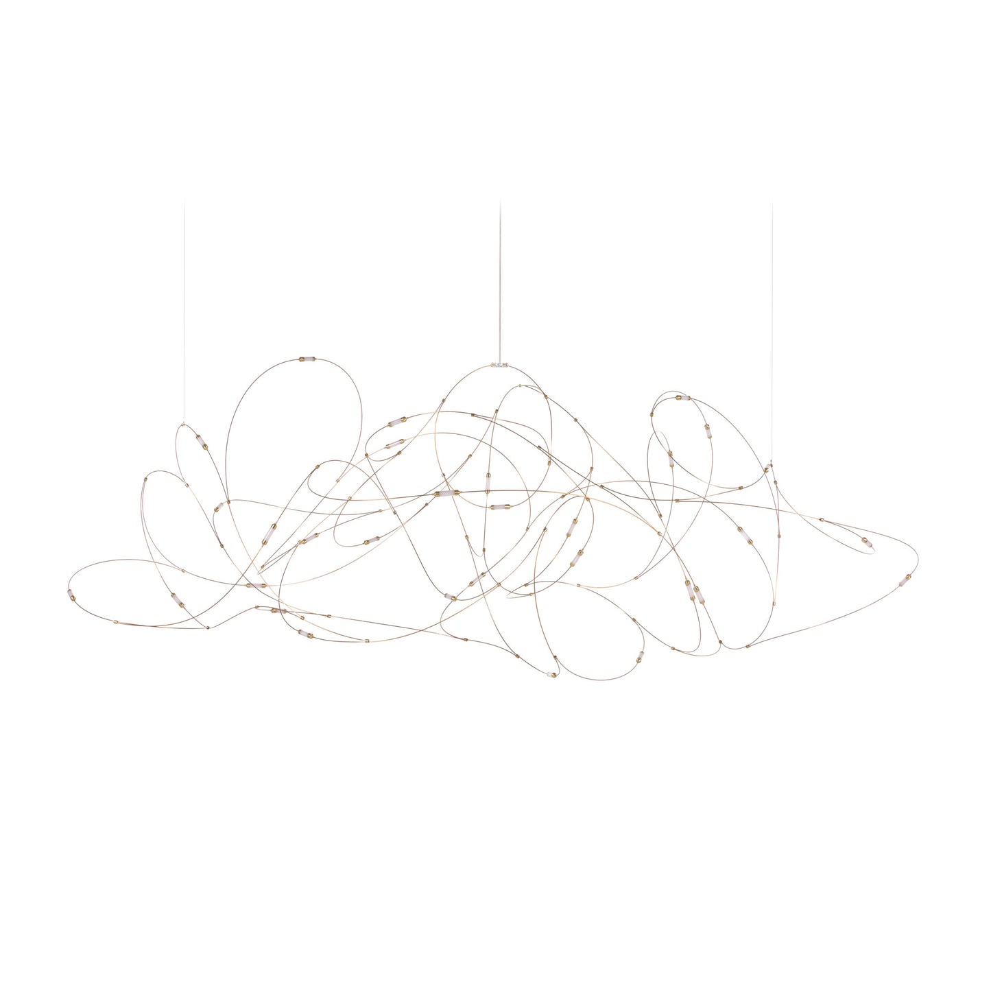 Flock of Light LED Chandelier (31-Light).