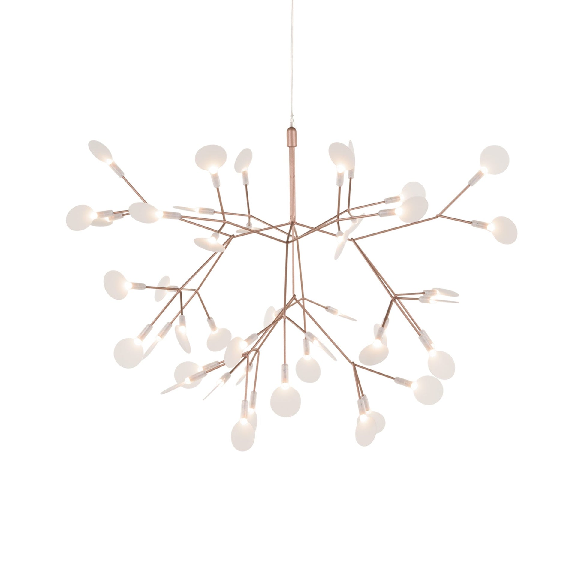 Heracleum III LED Pendant Light in Copper (Small).