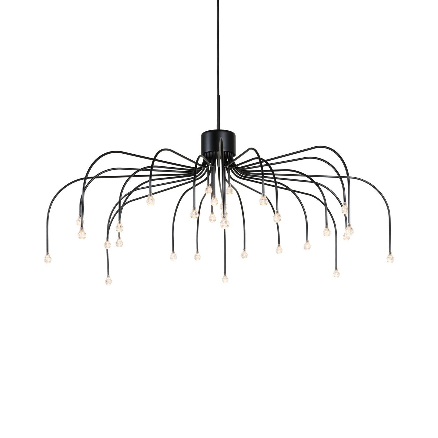 Starfall Light LED Chandelier in Detail.