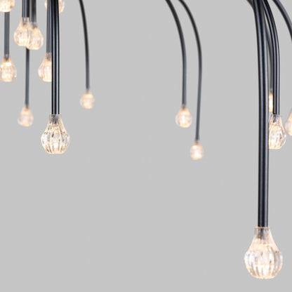 Starfall Light LED Chandelier in Detail.