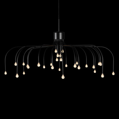 Starfall Light LED Chandelier in Detail.