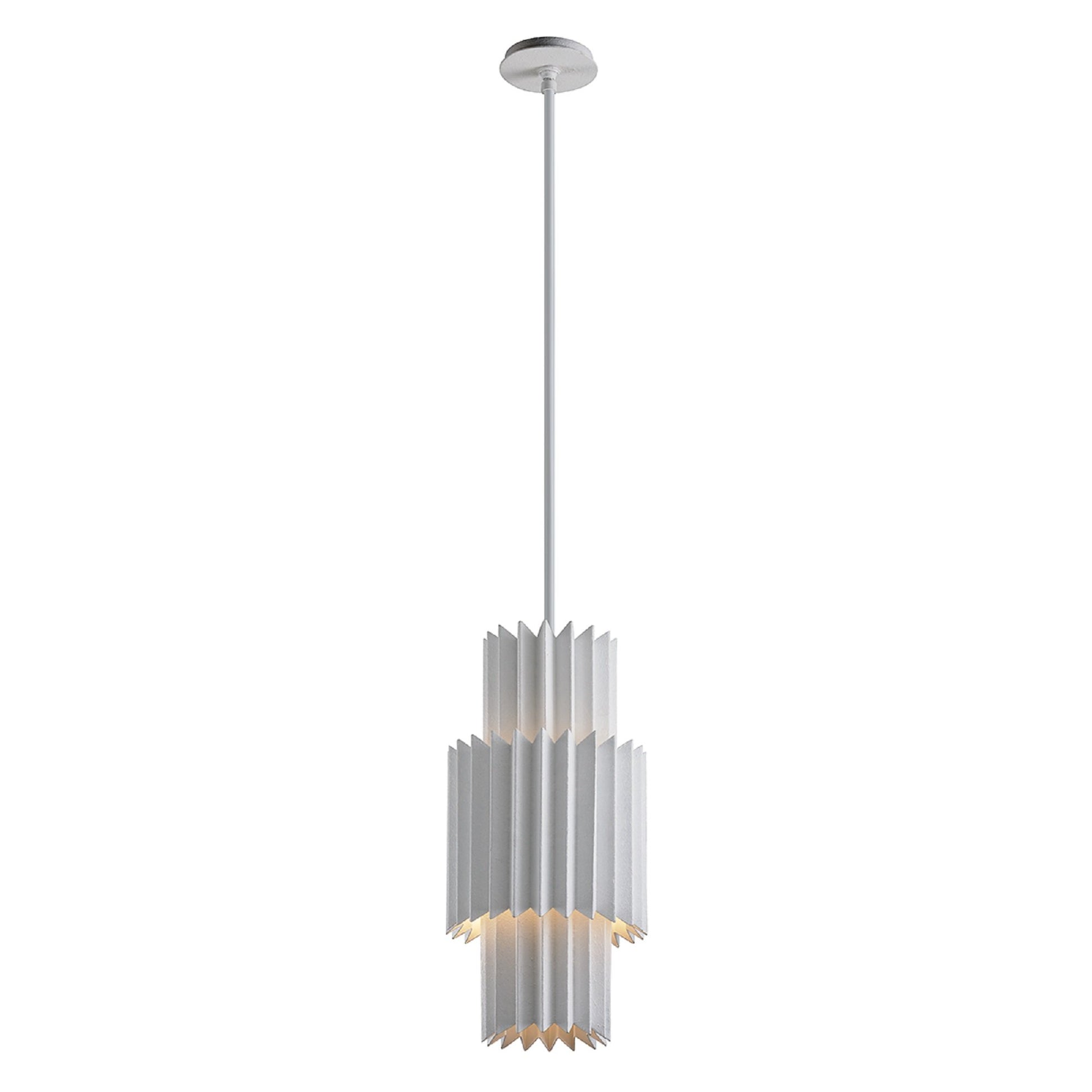 Moxy Pendant Light in Gesso White (Double).
