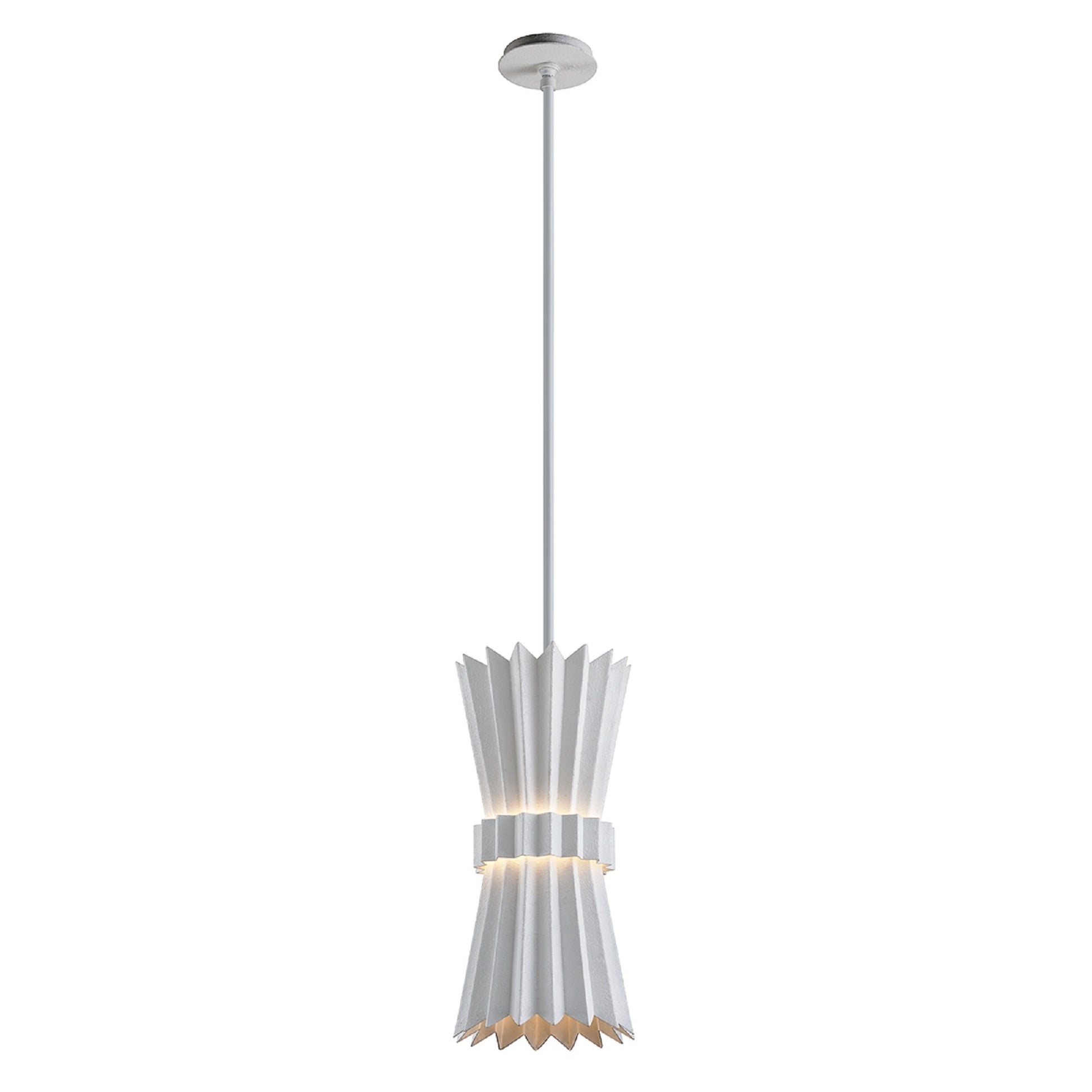 Moxy Pendant Light in Gesso White/Single.