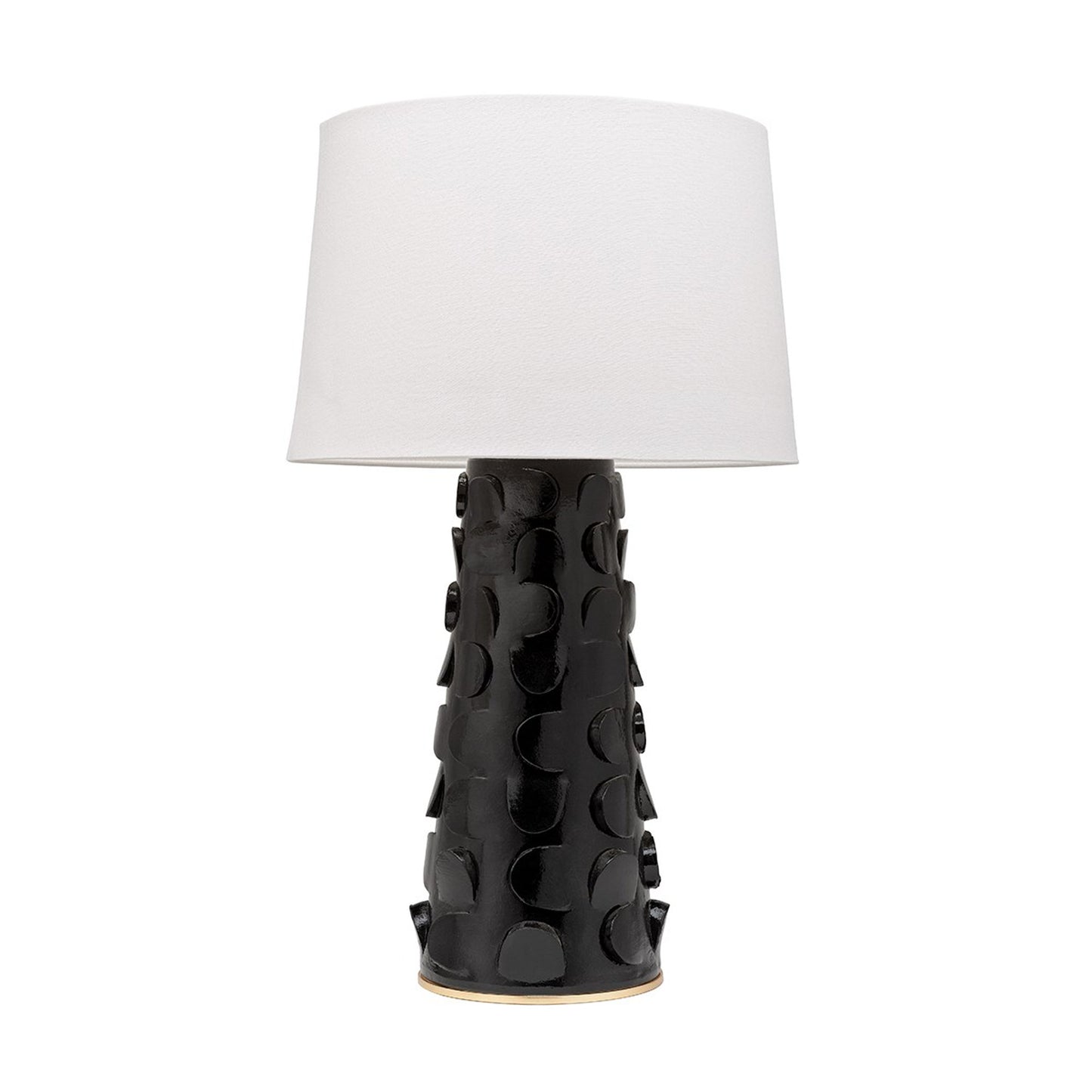 Naomi Table Lamp in Black.