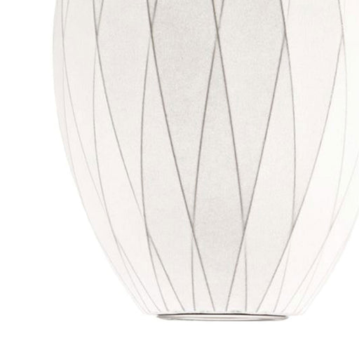 Nelson® Cigar Crisscross Bubble Pendant Light in Detail
