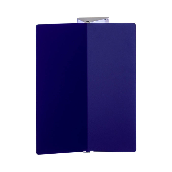 Applique A Volet Pivotant Pile Wall Light in Blue.