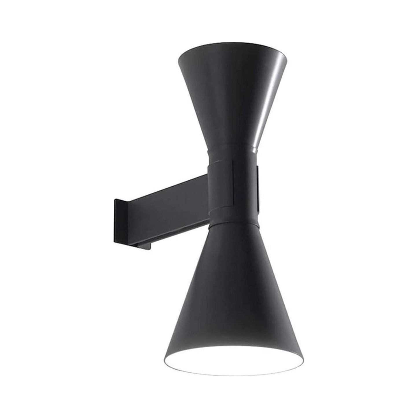 Applique de Marseille Wall Light in Matt Black.