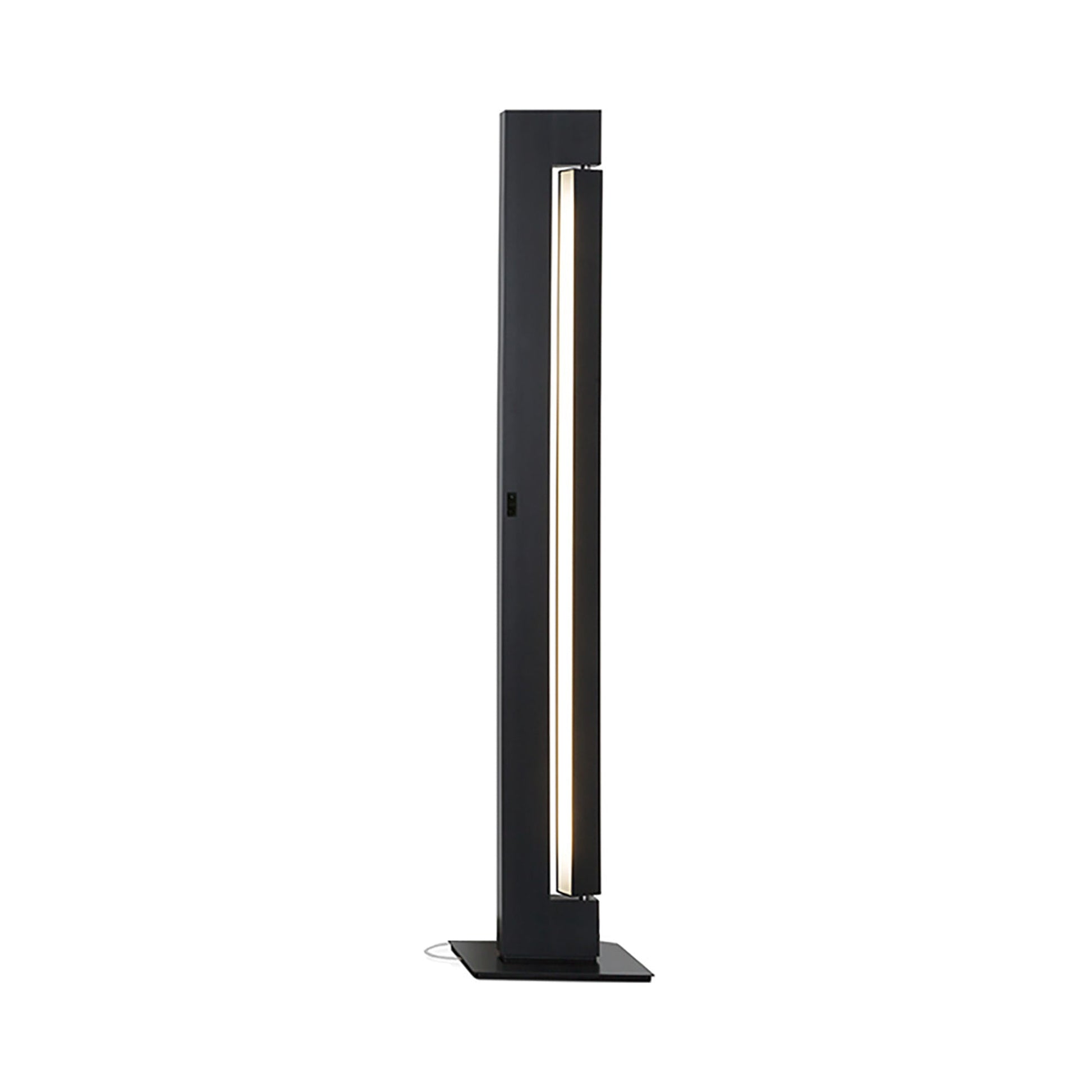 Ara LED Floor Lamp in Anthracite/Anthracite.