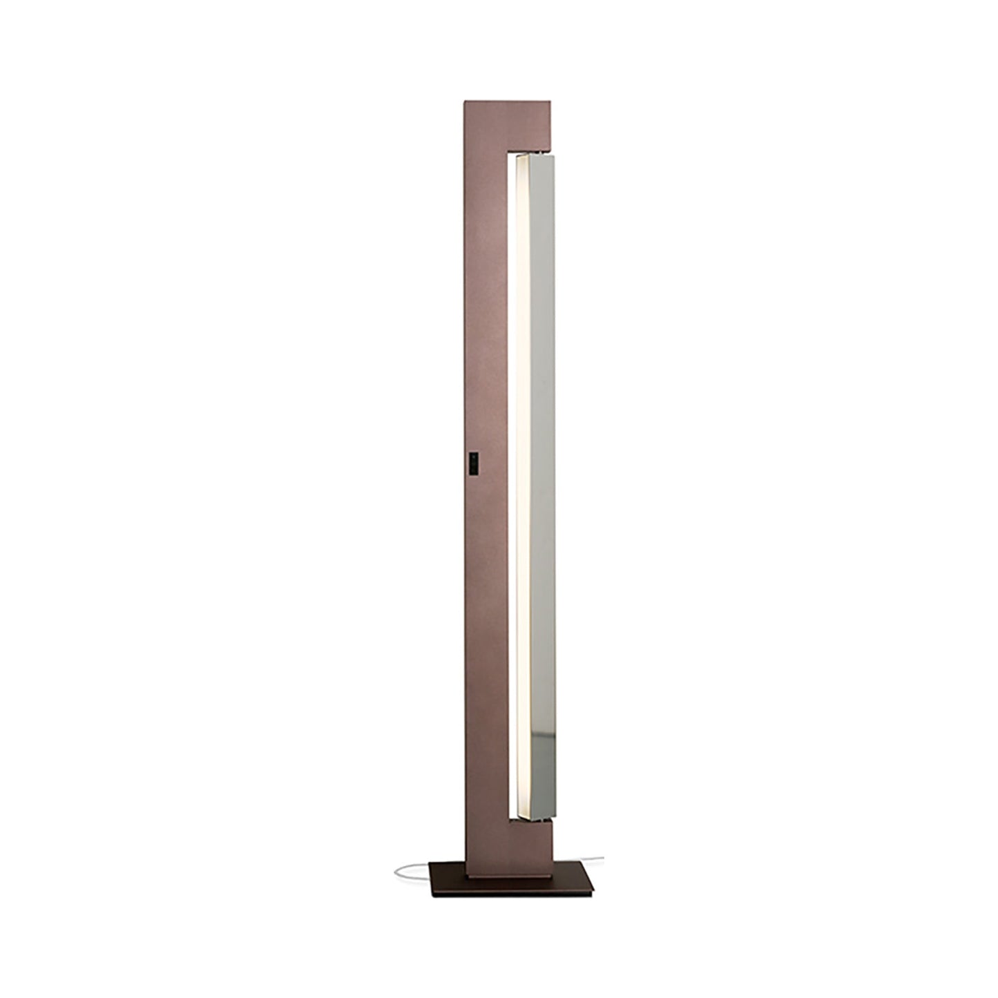 Ara LED Floor Lamp in Moka/Polished.