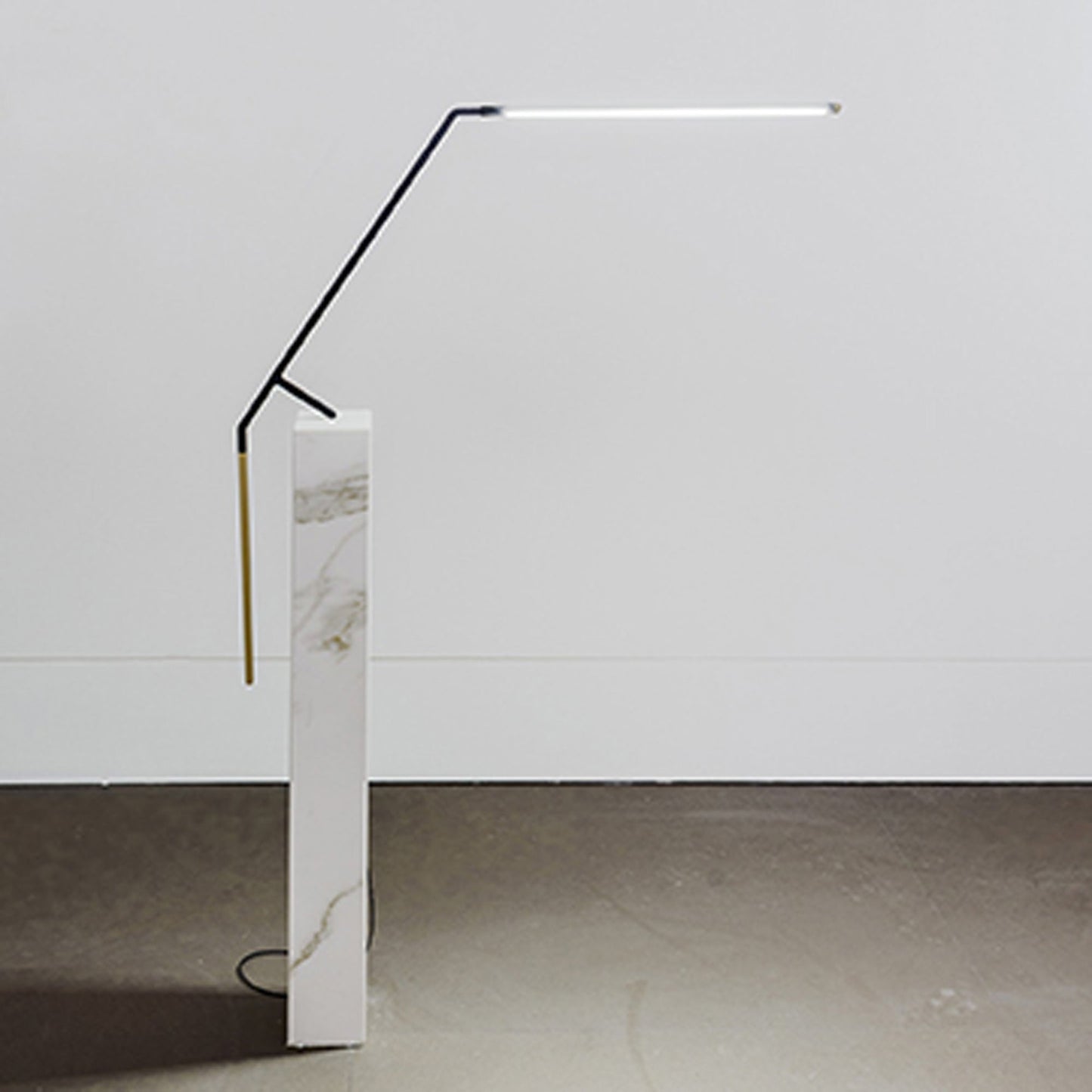 Bird LED Table Lamp in exhibition.