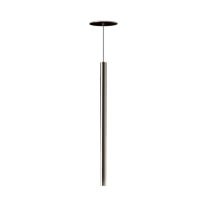 Canna Nuda Metallo LED Pendant Light in Chrome (With Mounting Hardware).