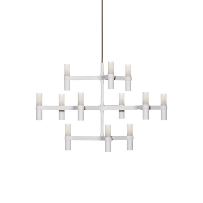 Crown Minor Pendant Light in White.