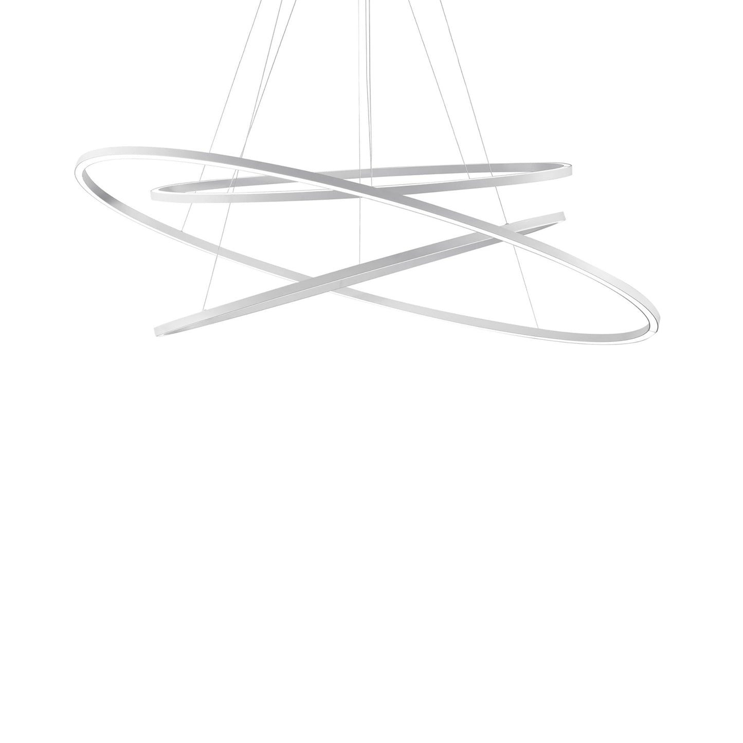 Ellisse LED Triple Pendant Light.