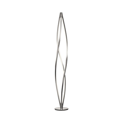 In The Wind LED Floor Lamp in Titan Grey.