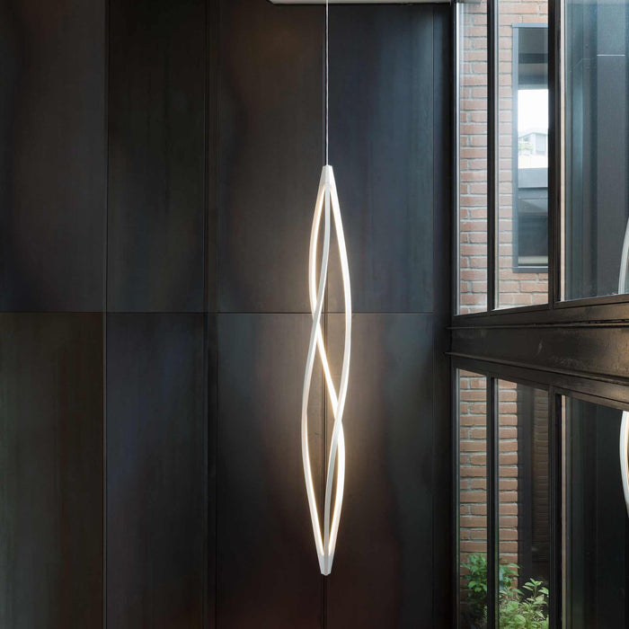 In The Wind LED Pendant Light in Detail.