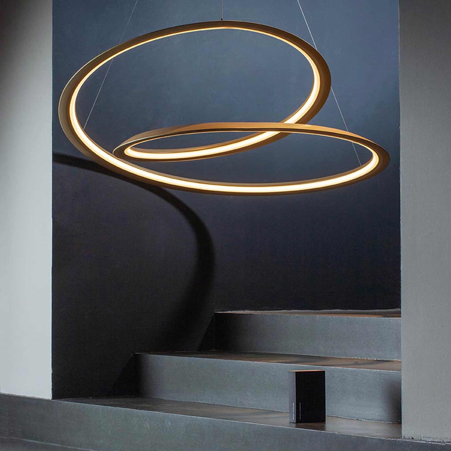 Kepler LED Pendant Light in stairs.