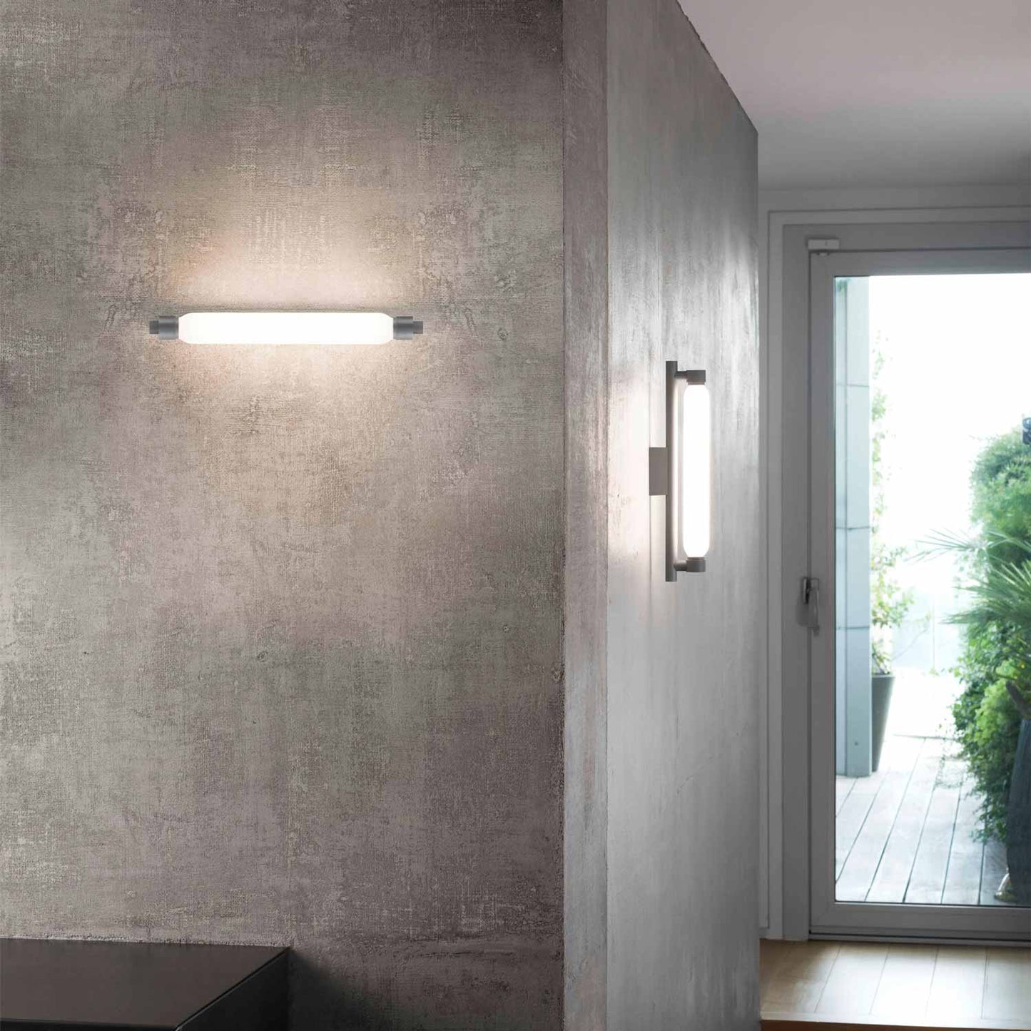 La Roche LED Wall Light in living room.