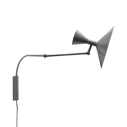 Lampe de Marseille Wall Light in Matt Grey (Small).