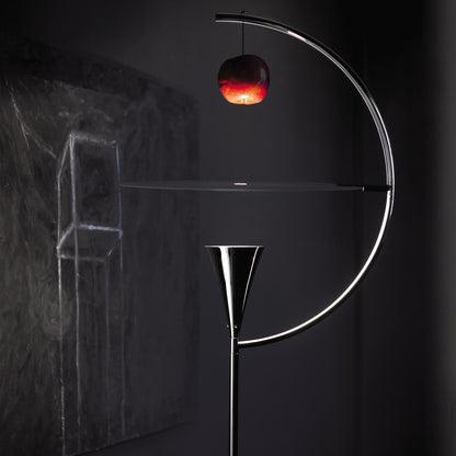 Newton LED Floor Lamp in Detail.