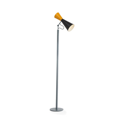 Parliament Floor Lamp in Black/Yellow.