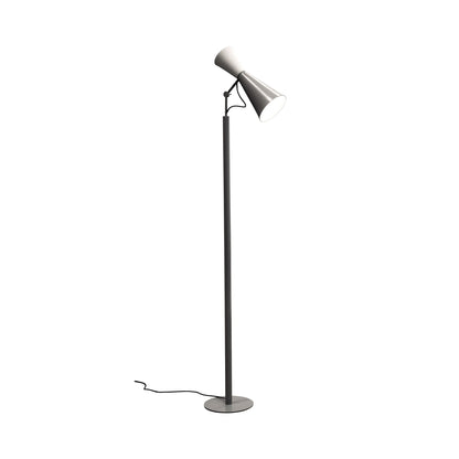 Parliament Floor Lamp in Whitewash /Grey.