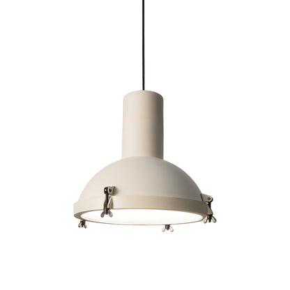 Projecteur Pendant Light in White Sand (Large).