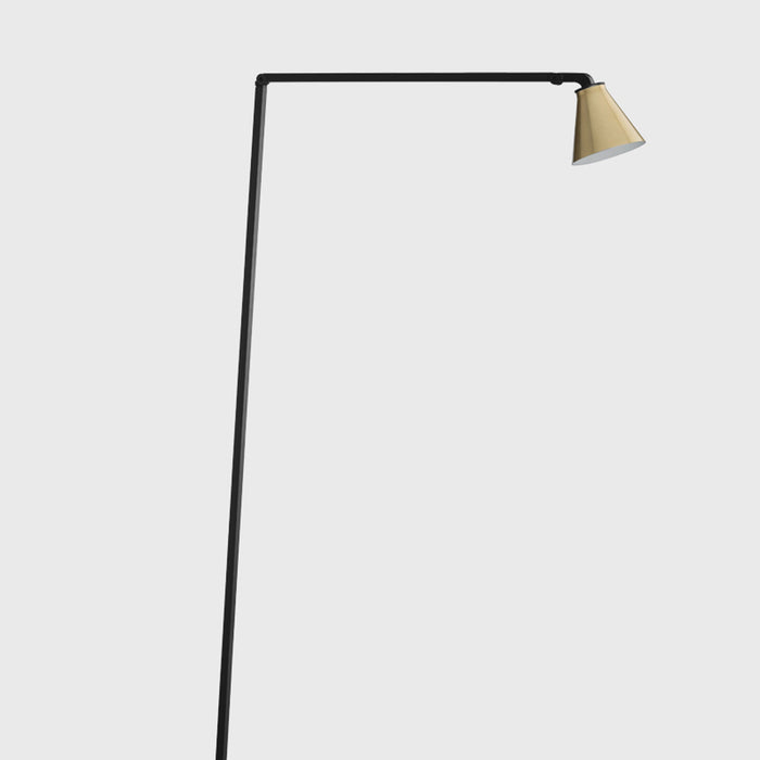 Untitled Cone LED Reading Floor Lamp in Detail.