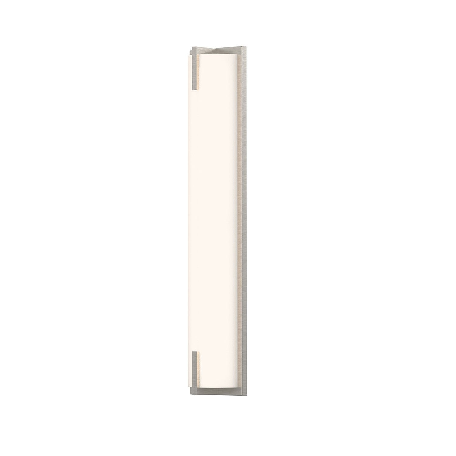 New Edge™ LED Bath Vanity Light in Small/Satin Nickel.