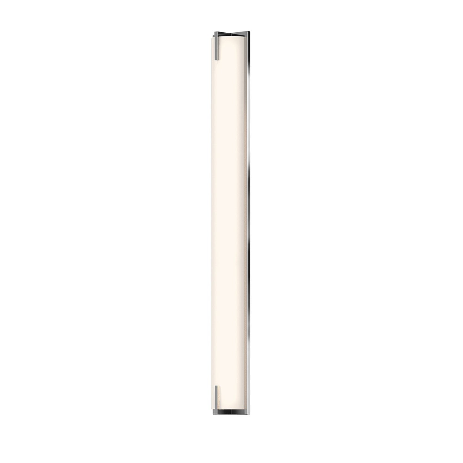 New Edge™ LED Bath Vanity Light in Large/Polished Chrome.