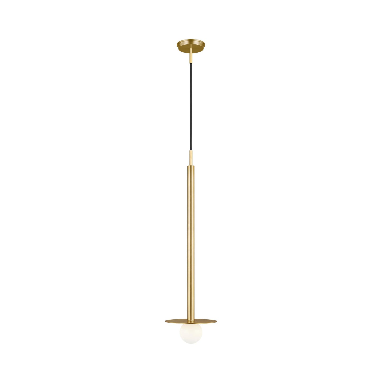 Nodes Pendant Light in Burnished Brass (30-Inch)..