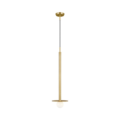 Nodes Pendant Light in Burnished Brass (30-Inch)..