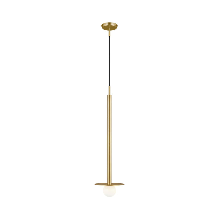 Nodes Pendant Light in Burnished Brass (30-Inch)..