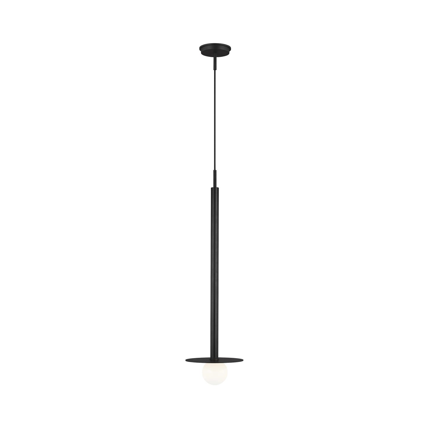 Nodes Pendant Light in Midnight Black (30-Inch).