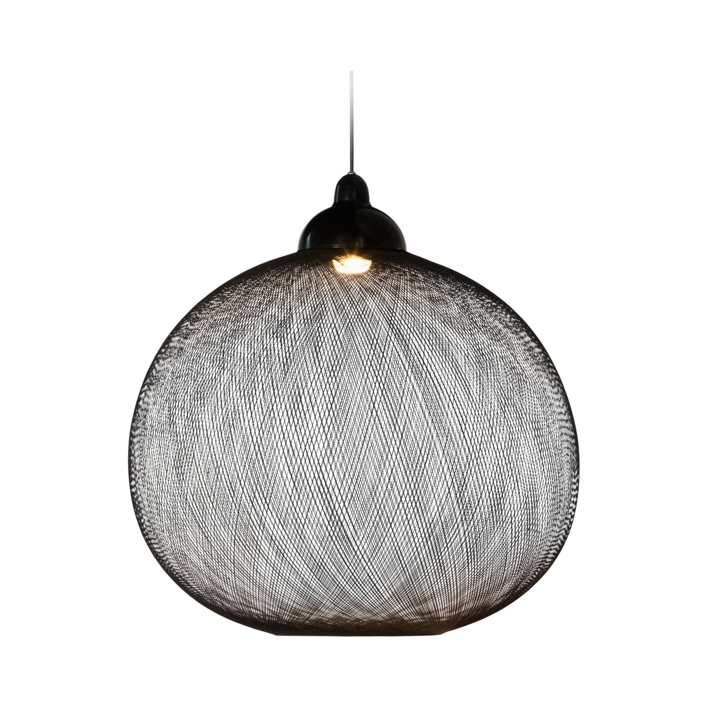 Non Random Pendant Light in Black.