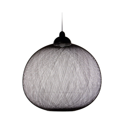 Non Random Pendant Light in Black (Large/157.5-Inch).