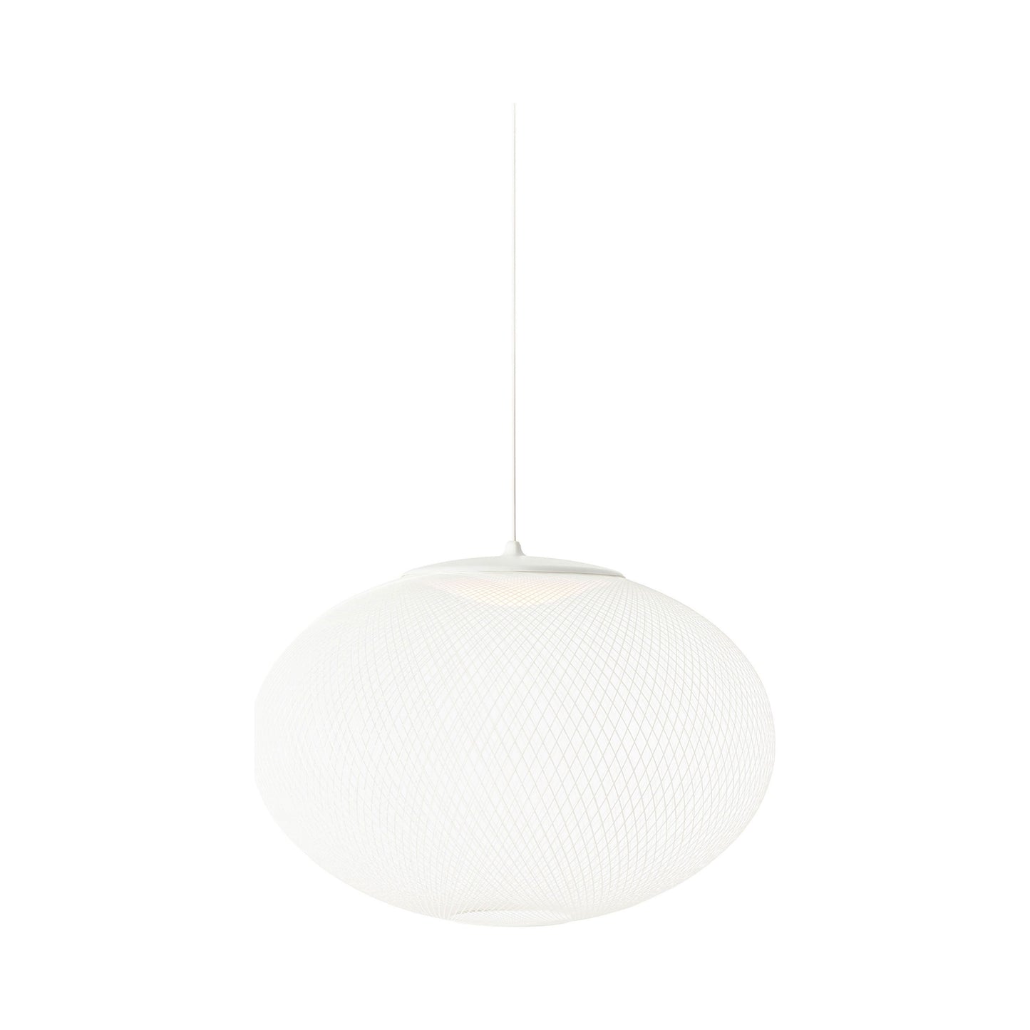 NR2 LED Pendant Light in White (Medium).