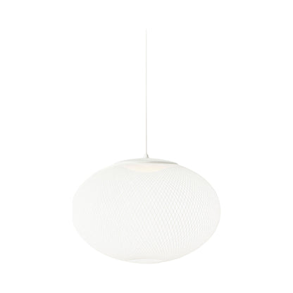 NR2 LED Pendant Light in White (Medium).