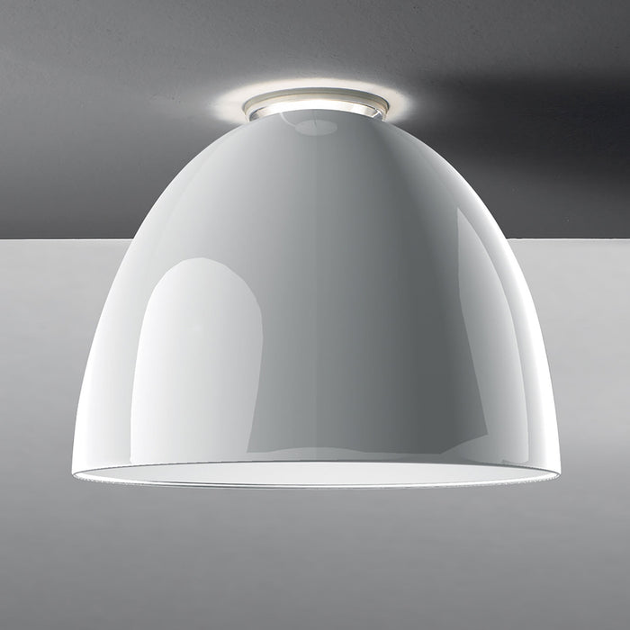 Nur Ceiling Light in Gloss White/Mini/LED.