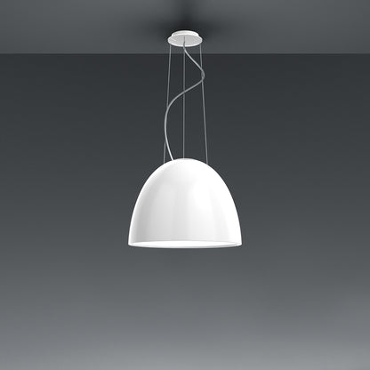 Nur Suspension Light in Gloss White/Standard/LED.