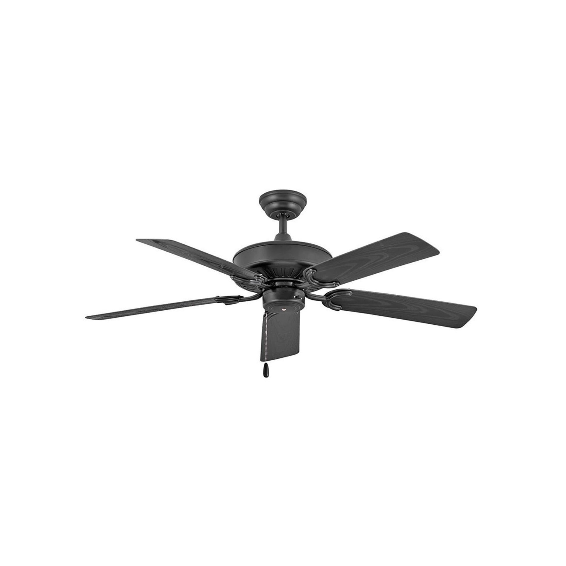 Oasis Ceiling Fan in Matte Black / Matte Black (52-Inch).