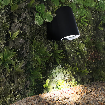 Oblique LED Wall Light Outside Area.