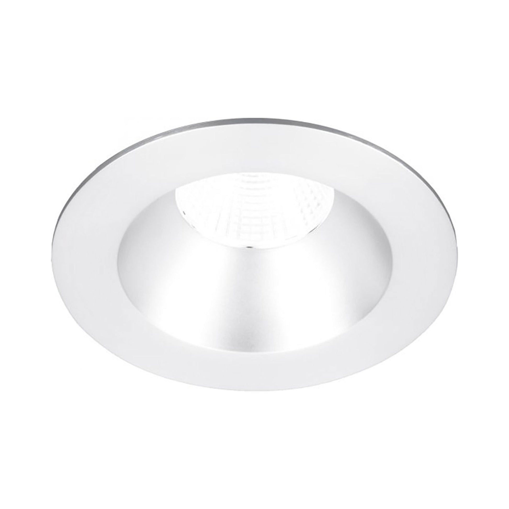 Ocular 3.0 Round Downlight LED Recessed Trim in White (Die-cast aluminum/15-Degree/2700K/90CRI).