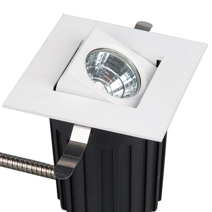 Ocularc 2.0 Square Adjustable 11W LED Recessed Trim in Detail.