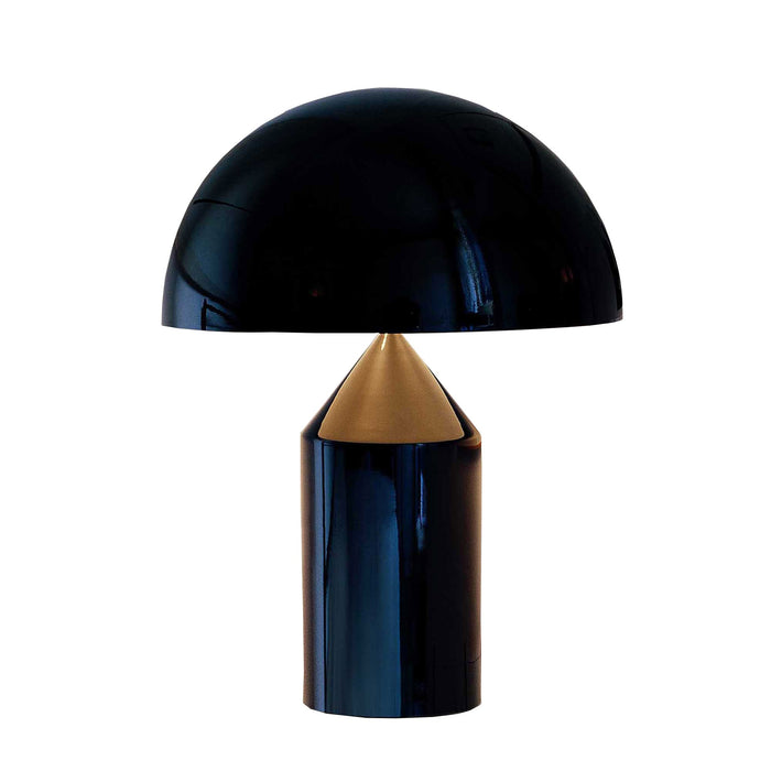Atollo Table Lamp in Black (Medium).