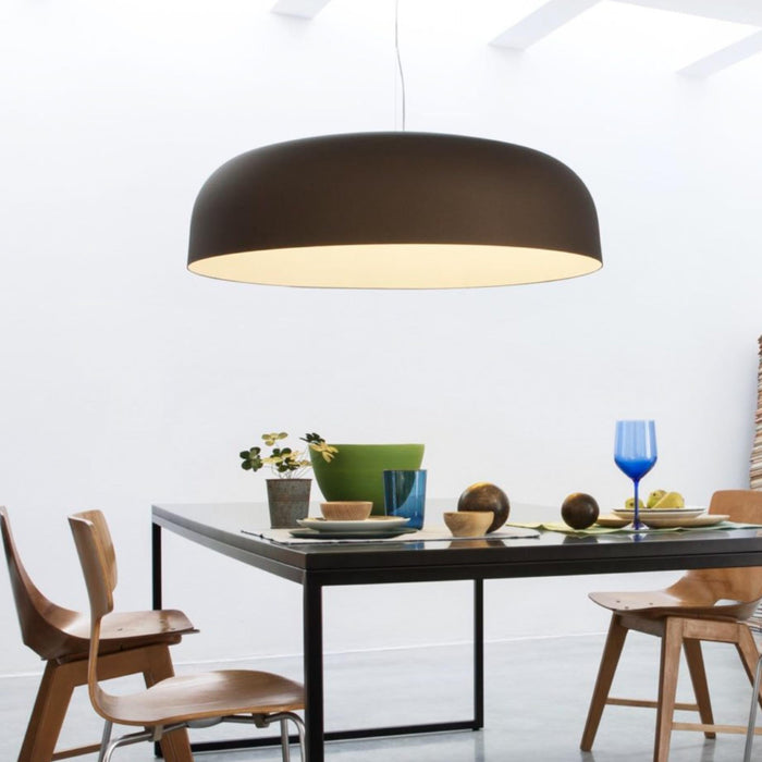 Canopy LED Pendant Light in dining room.