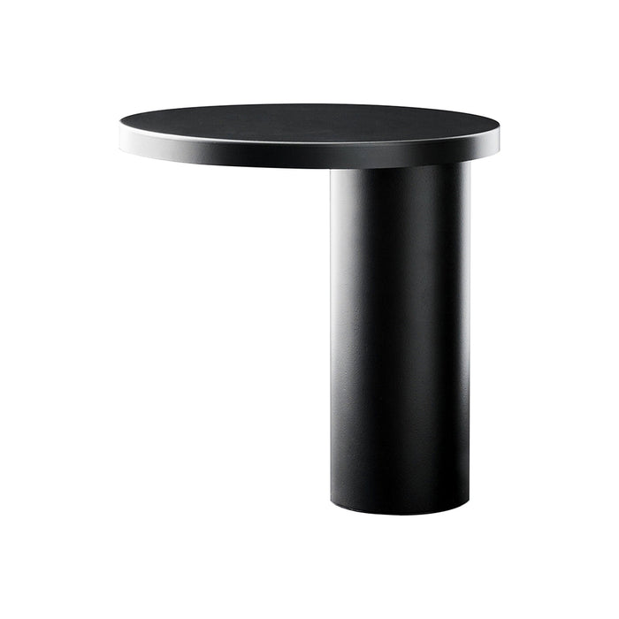Cylinda LED Table Lamp in Black.