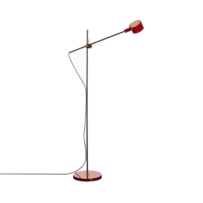 G.O. LED Floor Lamp in Scarlet Red.